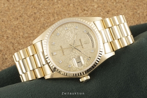 Rolex Day-Date 18 ct gold automatic Kal. 3053 Ref. 18038 VINTAGE