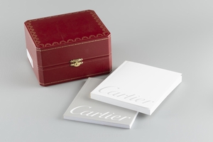 Cartier Santos 18 ct gold quartz Kal. 690 Ref. W25062X9, 2702