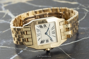 Cartier Santos 18 ct gold quartz Kal. 690 Ref. W25062X9, 2702