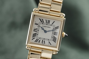 Cartier Tank Obus 18 ct gold quartz Kal. 157.06 Ref. 1630