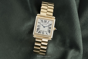 Cartier Tank Obus 18 ct gold quartz Kal. 157.06 Ref. 1630
