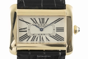 Cartier Tank Divan 18 ct gold quartz Kal. 690 Ref. 2602