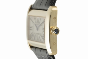 Cartier Tank Divan 18 ct gold quartz Kal. 690 Ref. 2602
