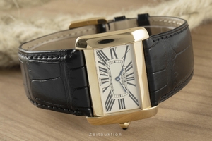 Cartier Tank Divan 18 ct gold quartz Kal. 690 Ref. 2602