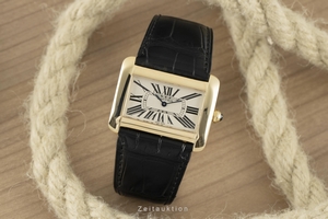Cartier Tank Divan 18 ct gold quartz Kal. 690 Ref. 2602