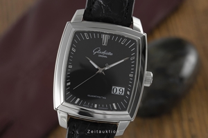 Glashutte Original Senator steel automatic Kal. GUB 39-41 Ref. 39-42-54-52-04