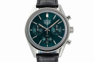 Tag Heuer Carrera chronograph steel automatic Kal. Heuer 02 Ref. CBK221F