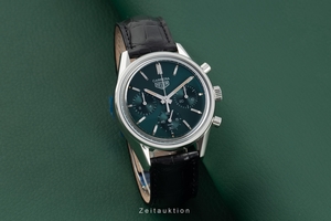 Tag Heuer Carrera chronograph steel automatic Kal. Heuer 02 Ref. CBK221F