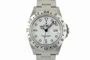 Rolex Explorer II steel automatic Kal. 3185 Ref. 16570 T