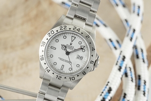 Rolex Explorer II steel automatic Kal. 3185 Ref. 16570 T