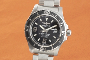 Breitling Superocean steel automatic Kal. B17 Ref. A17391