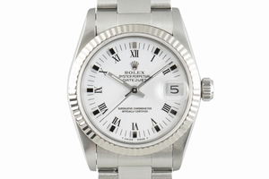 Rolex Datejust steel / white gold automatic Kal. 2135 Ref. 68274