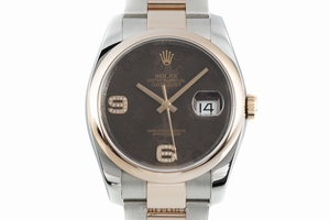 Rolex Datejust steel / gold automatic Kal. 3135 Ref. 116201