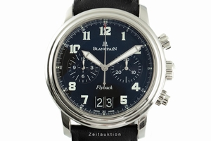 Blancpain Leman chronograph steel automatic Kal. 69F8 Ref. 2885F-1130-53B