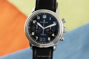 Blancpain Leman chronograph steel automatic Kal. 69F8 Ref. 2885F-1130-53B