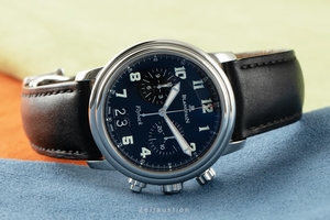 Blancpain Leman chronograph steel automatic Kal. 69F8 Ref. 2885F-1130-53B