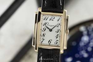 Patek Philippe Gondolo 18 ct gold quartz Kal. E15 Ref. 4824