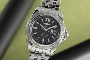 Breitling Galactic steel automatic Kal. B49 Ref. A49350