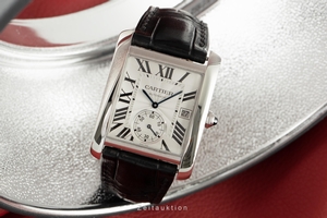 Cartier Tank steel automatic Kal. 1904-PS Ref. 3589