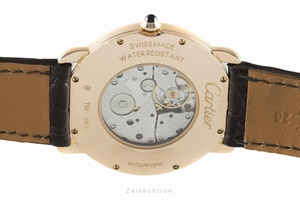 Cartier Ronde Louis 18 ct red gold manual winding Kal. 430MC Ref. 2889