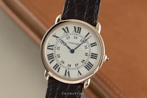 Cartier Ronde Louis 18 ct red gold manual winding Kal. 430MC Ref. 2889