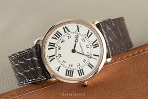 Cartier Ronde Louis 18 ct red gold manual winding Kal. 430MC Ref. 2889