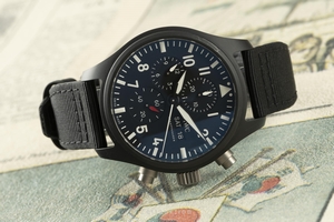 IWC Pilot chronograph ceramic automatic Kal. C.69380 Ref. IW389101