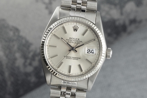 Rolex Datejust steel / white gold automatic Kal. 3035 Ref. 16030