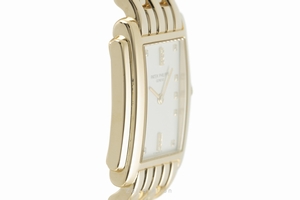 Patek Philippe Gondolo 18 ct gold quartz Kal. E15 Ref. 4824/1