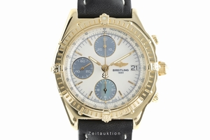 Breitling Chronomat chronograph 18 ct gold automatic Kal. B13 Ref. K13050.1