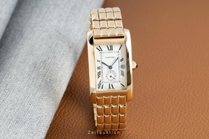 Cartier Tank Americaine 18 ct gold quartz Kal. 11 Ref. 811905