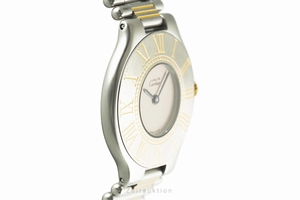 Cartier Must De Cartier 21 gilt steel quartz Kal. 90 Ref. 1330