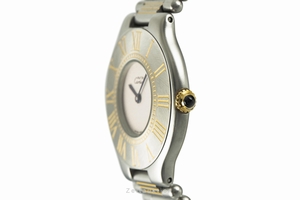Cartier Must De Cartier 21 gilt steel quartz Kal. 90 Ref. 1330