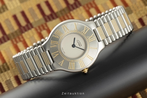 Cartier Must De Cartier 21 gilt steel quartz Kal. 90 Ref. 1330
