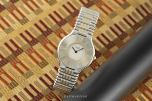 Cartier Must De Cartier 21 gilt steel quartz Kal. 90 Ref. 1330