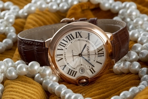 Cartier Ballon Bleu de Cartier 18 ct red gold automatic Kal. 1847MC Ref. 3941