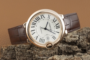 Cartier Ballon Bleu de Cartier 18 ct red gold automatic Kal. 1847 MC Ref. 3941