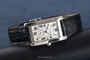 Cartier Tank Americaine 18 ct white gold quartz Kal. 012 Ref. 3012905