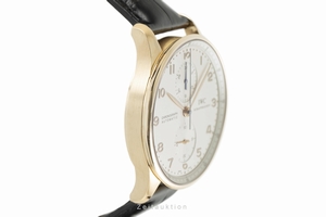 IWC Portugieser chronograph 18 ct red gold automatic Kal. C.79350 Ref. IW3714-02