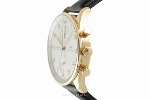 IWC Portugieser chronograph 18 ct red gold automatic Kal. C.79350 Ref. IW3714-02