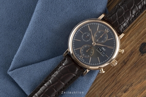 IWC Portofino chronograph 18 ct red gold automatic Kal. C.75320 Ref. IW391021