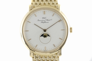 IWC Portofino 18 ct gold quartz Kal. 618 Ref. 3853