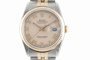 Rolex Datejust steel / gold automatic Kal. 3135 Ref. 16233