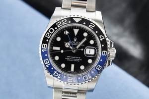 Rolex GMT Master II steel automatic Kal. 3186 Ref. 116710BLNR
