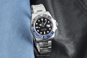 Rolex GMT Master II steel automatic Kal. 3186 Ref. 116710BLNR