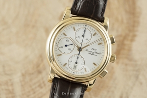 IWC Amalfi chronograph 18 ct gold automatic Kal. C.7901 Ref. 3703-001