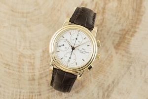 IWC Amalfi chronograph 18 ct gold automatic Kal. C.7901 Ref. 3703-001