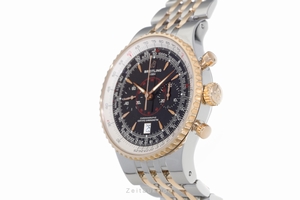 Breitling Montbrillant chronograph steel / gold automatic Kal. B23 Ref. C23340