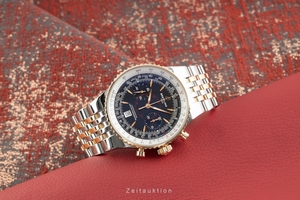 Breitling Montbrillant chronograph steel / gold automatic Kal. B23 Ref. C23340