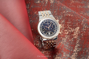 Breitling Montbrillant chronograph steel / gold automatic Kal. B23 Ref. C23340